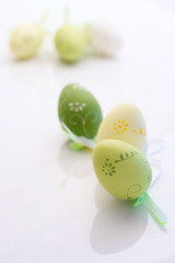 oeufs de Pâques décorés