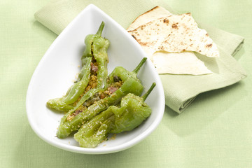 friarelli farcis et frits