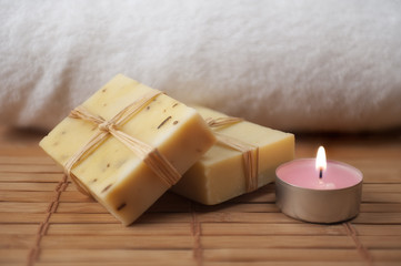 Candle and Natural Soap