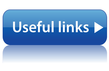 USEFUL LINKS Web Button (learn find out more about information) - obrazy, fototapety, plakaty
