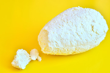 Homemade farmer cheese