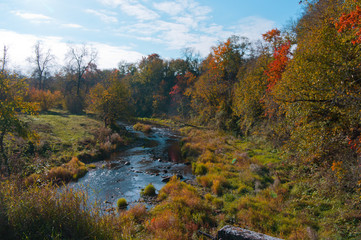 Fototapeta na wymiar autumn landscape