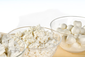 Dairy product bowls