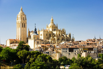Fototapeta na wymiar Segovia, Kastylia i León, Hiszpania