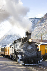 Durango   Silverton Narrow Gauge Railroad, Colorado, USA