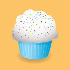 cartoon cupcake