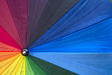 Détails de parapluie coloré pour arrière-plan