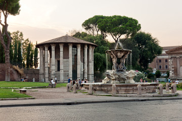 Obraz premium Temple of Hercules Victor
