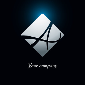 logo entreprise,lettre a