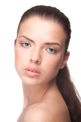 Fototapeta premium Portrait of beautiful young woman