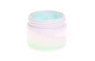 Cosmetic cream isolated on white background