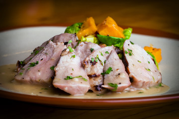 Pork Dinner Plate