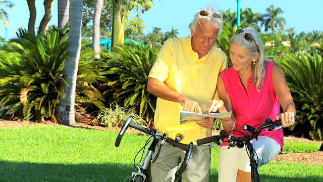 Active Seniors Cycling Trip filmed at 60FPS