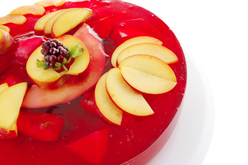 sweet jelly pie and peach