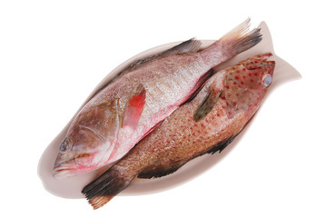 sunfish on plate
