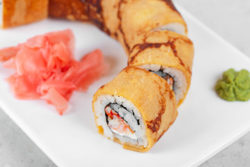 omelette sushi