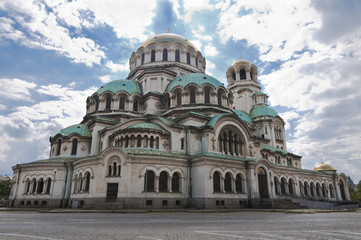 Fototapeta na wymiar Kathedrale Aleksandra Newskiego, Sofia