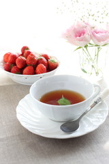 Mint tea