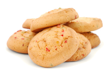 Cookies with candied fruits