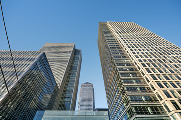 Skyscraper in London (Canary Wharf area)