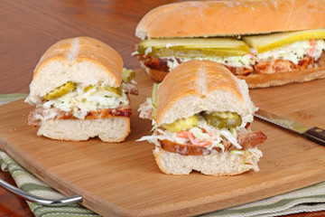 Barbecue Pork Sandwich