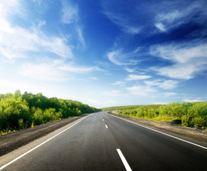 road in mountains