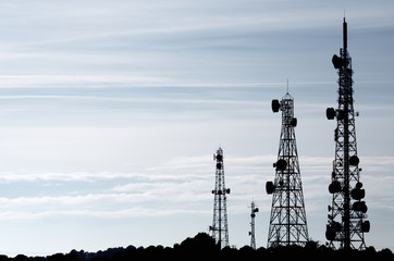 telecommunications towers