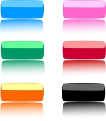 Iconos web 2.0 en varios colores