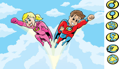 SuperHero kids © Danomyte