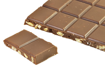 Chocolate con almendras.