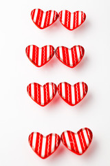Red Valentine hearts
