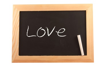Fototapeta premium Love sur une ardoise