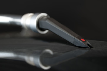 Naklejka premium DJ Record Turntable