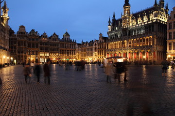 Obraz premium Grande Place Groote Markt Brussels Belgium Europe