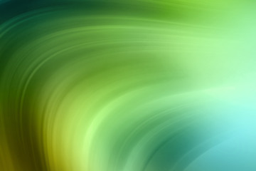 Abstract green and blue wave background