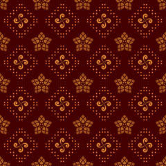 vector dark brown geometric pattern