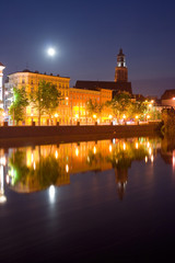 Fototapeta na wymiar Wrocław nocą