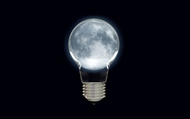 luna y bombilla © juanjo
