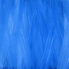 Obraz premium Blue hand painted acrylic background