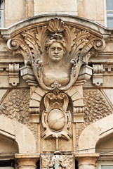 Building detail from Rousse Bulgaria