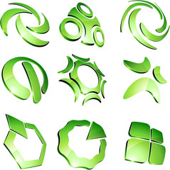 Green vibrant logos.