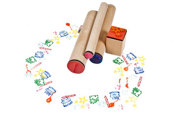 rubber stamps