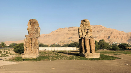 egypte - colosse memnon