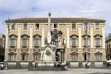 Fototapeta premium Rathaus von Catania