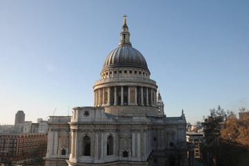 Obraz premium Christopher Wrens St Pauls Cathedral in London
