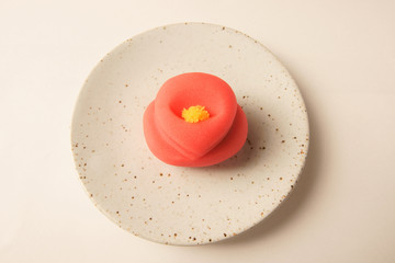 菓子　和菓子　スイーツ　ツバキ　椿