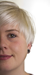 Attraktive junge Frau