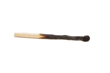 burnt match