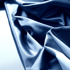 blue satin