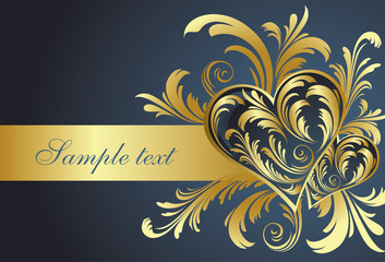 Happy Valentine's day postcard